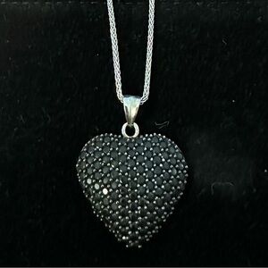 Marcasite Heart